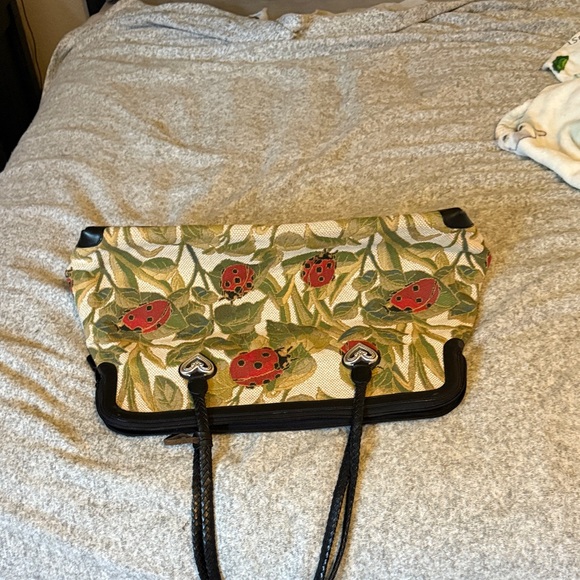Brighton Ladybug and Leaf Tote Bag - Picture 2 of 7